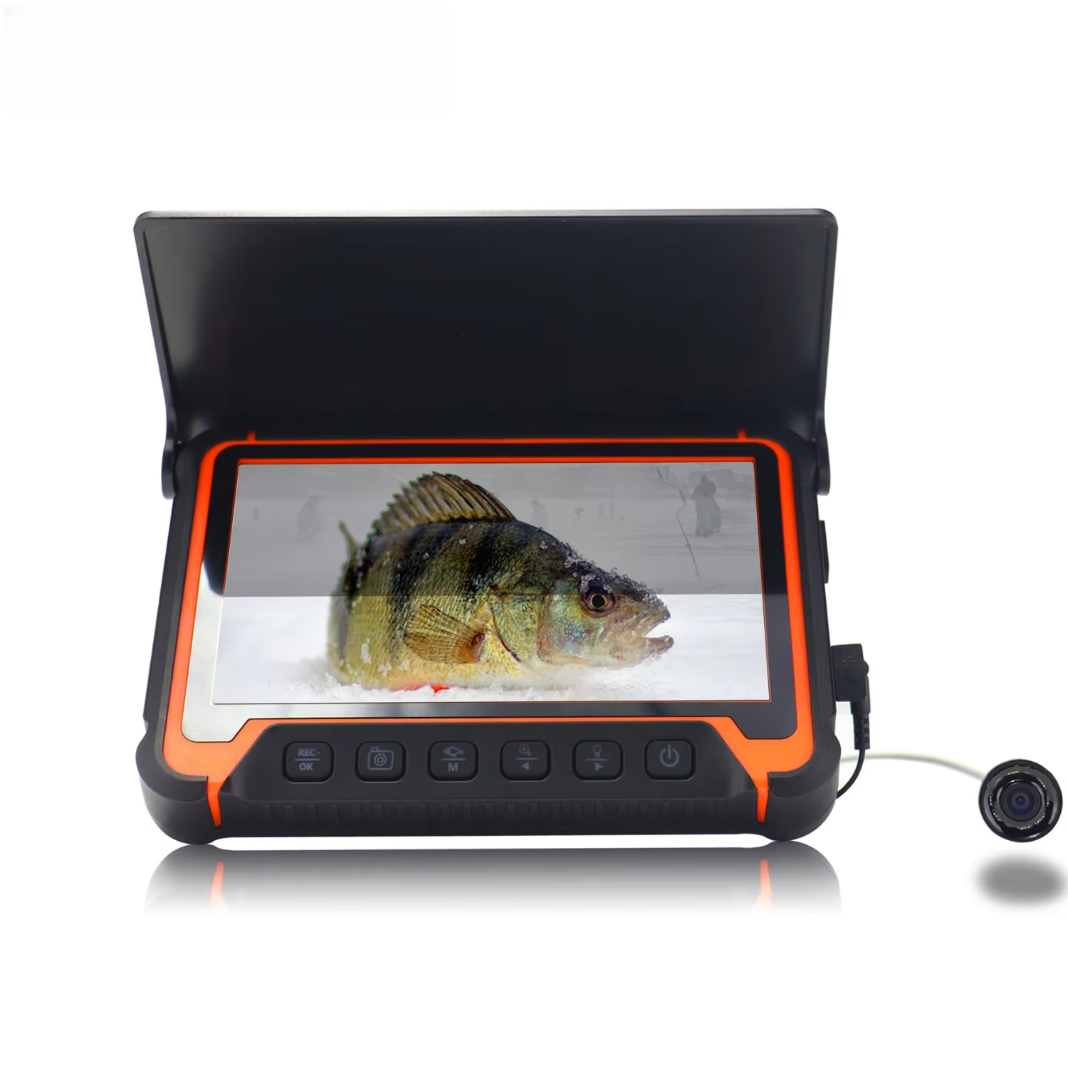 Fish Finder Portable - Layar LCD Warna 15m 7