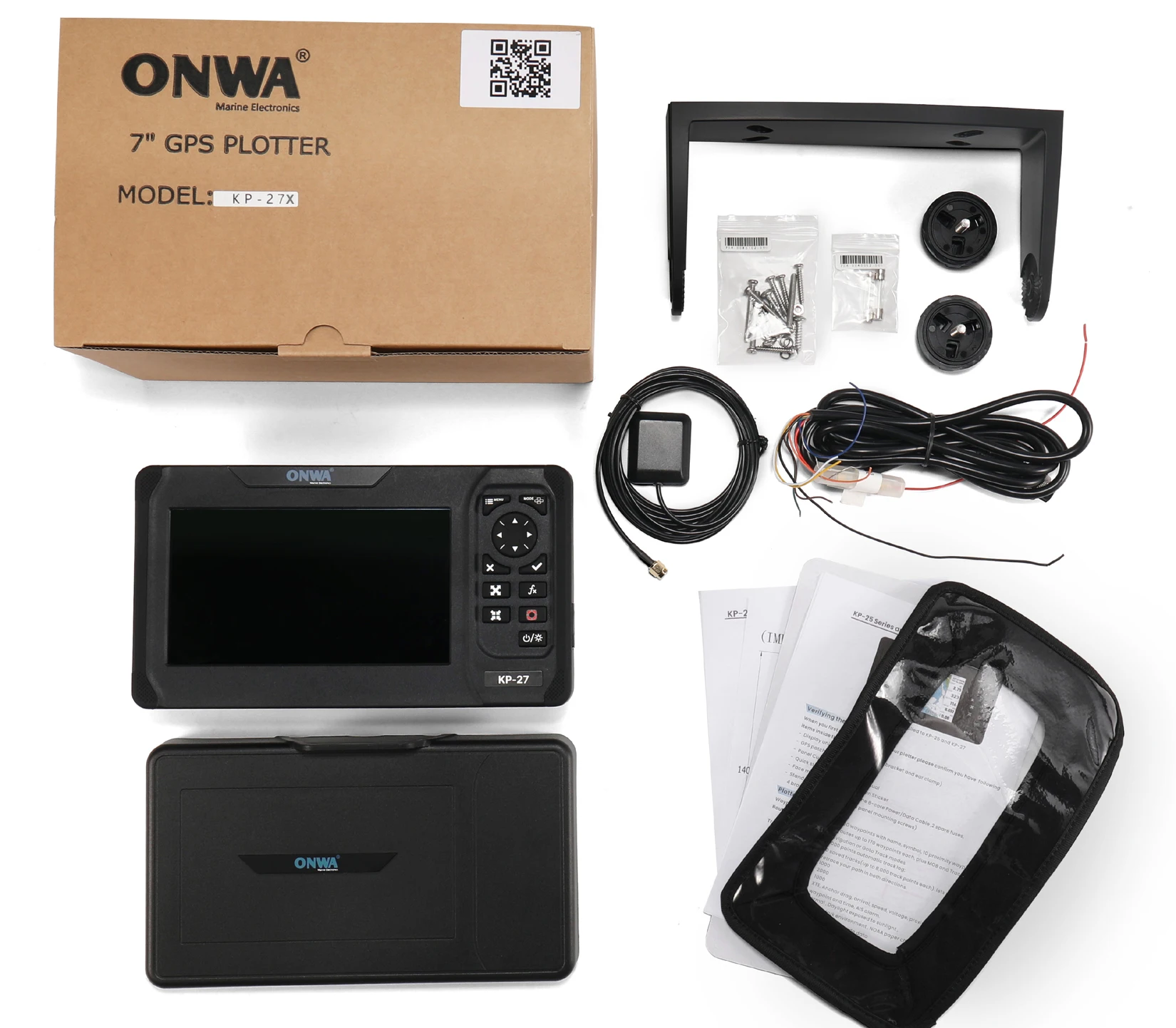 7 inci Onwa KP-27X. AIS & Fish - Fish Finder Transducer ulasan dan harga
