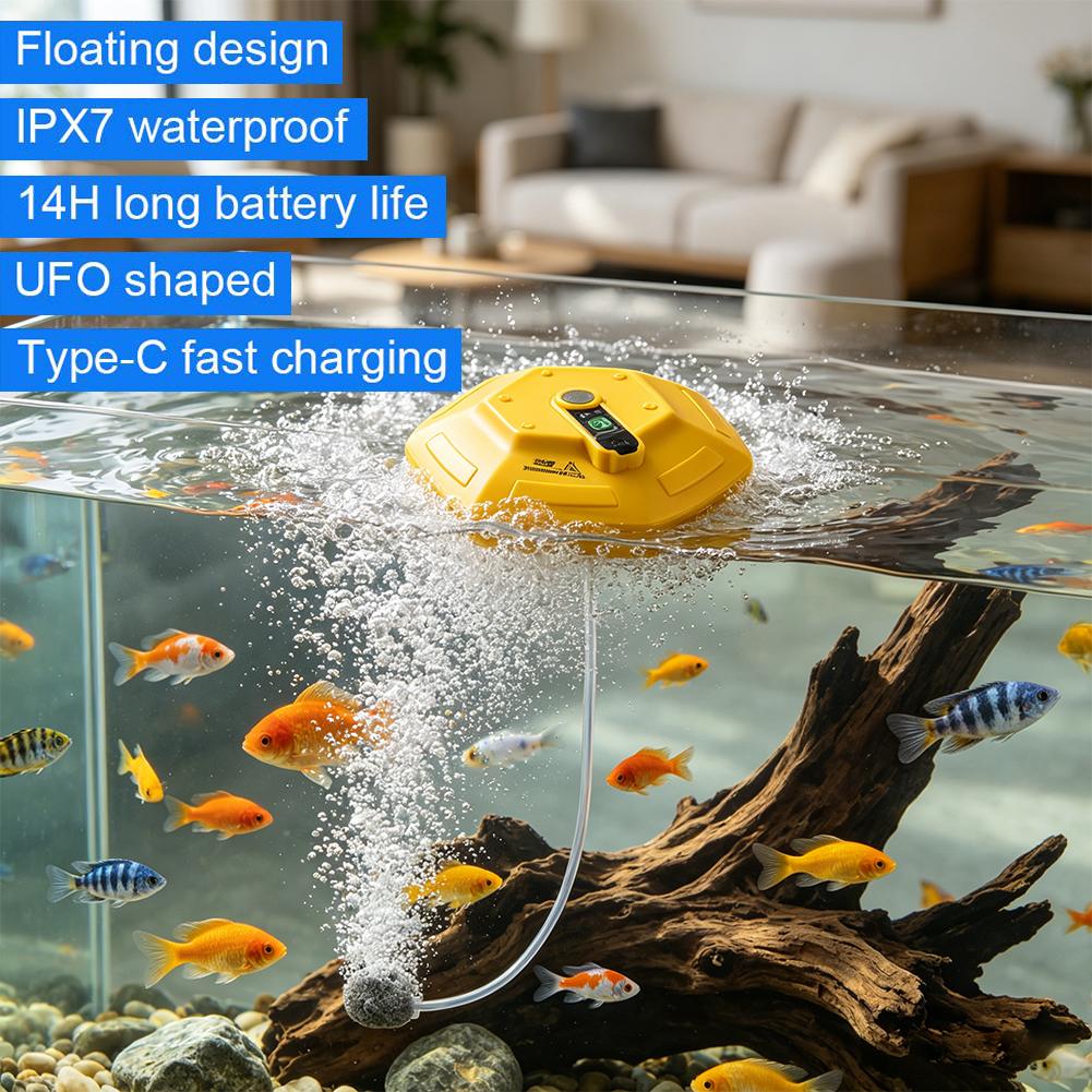 Pompa Aerator Pancing Apung de - Fish Finder Battery ulasan dan harga