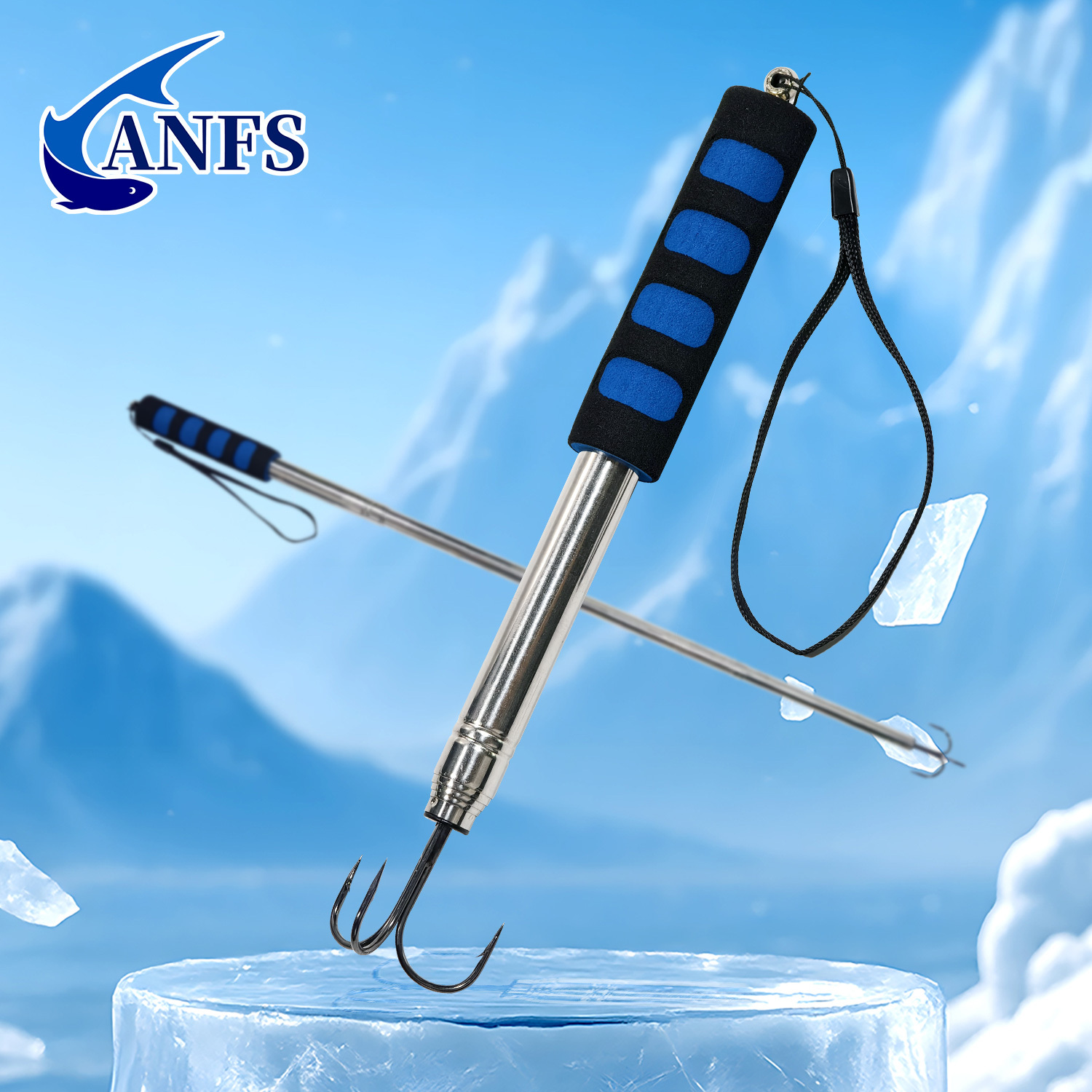 ANFS 1pcTelescopic Fishing Gaf - Fish Finder Gps ulasan dan harga