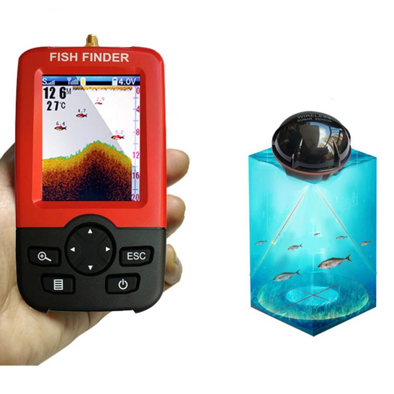Pencari Ikan Portabel dengan S - Fish Finder Portable ulasan dan harga