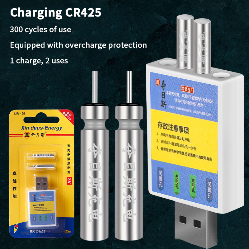 Baterai Isi Ulang CR425 Pengis - Fish Finder Charger ulasan dan harga