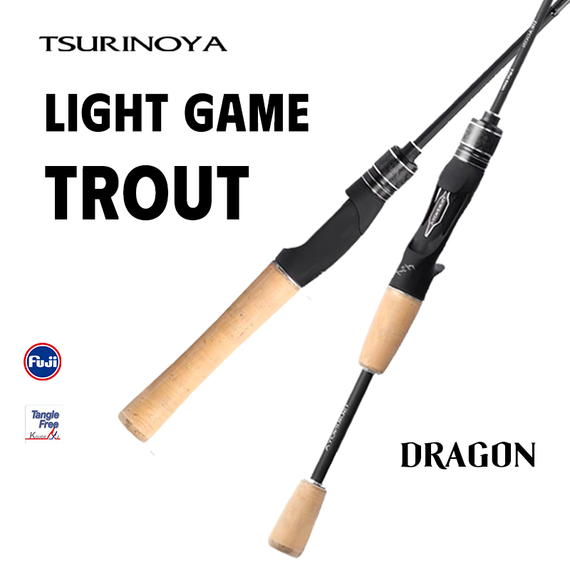 Joran Trout Ringan TSURINOYA D - Kastking Reel Zephyr ulasan dan harga
