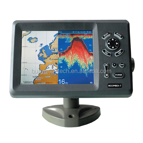 Kcombo-7 7 inci ONWA GPS Plott - Fish Finder Transducer ulasan dan harga