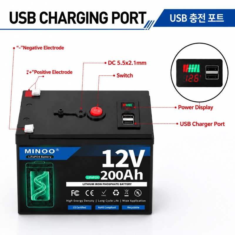 Baterai Surya LiFePO4 12V 200A - Fish Finder Battery ulasan dan harga