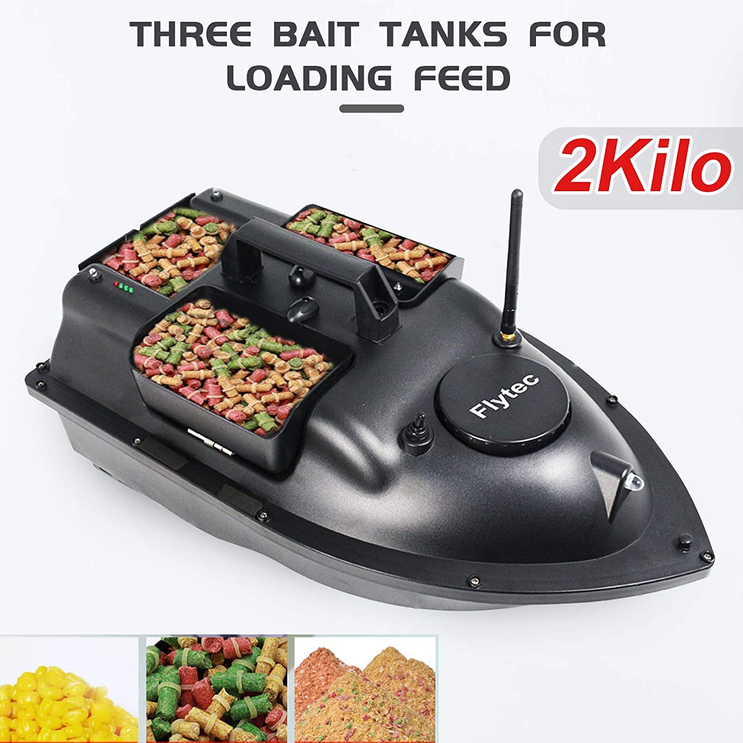 Perahu Umpan RC Nirkabel 500M, - Fish Finder Gps ulasan dan harga