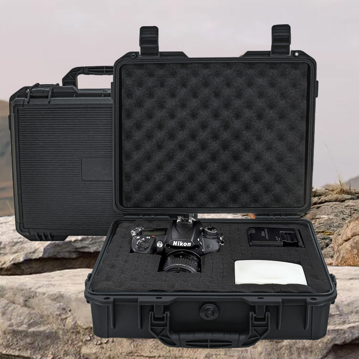 Koper Kamera/Alat Warna Hitam  - Fish Finder Case ulasan dan harga