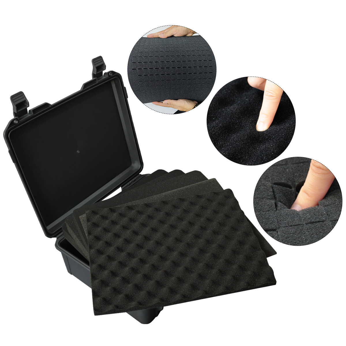 Koper Kamera/Alat Warna Hitam  - Fish Finder Case ulasan dan harga